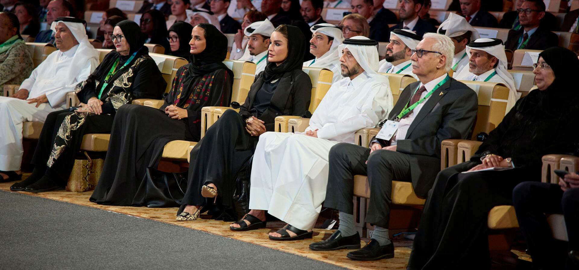 Her Highness attends the opening of the 7th edition of biennial World Innovation Summit for Health (WISH)