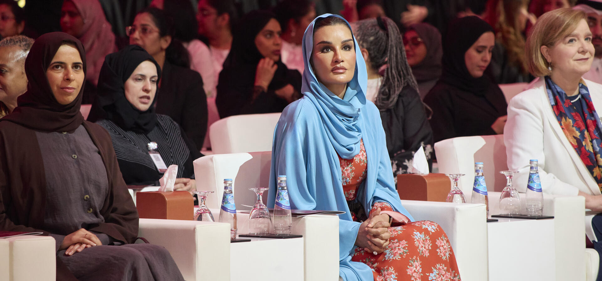 Her Highness Sheikha Moza bint Nasser Attends Final Convocation of the University of Calgary in Qatar