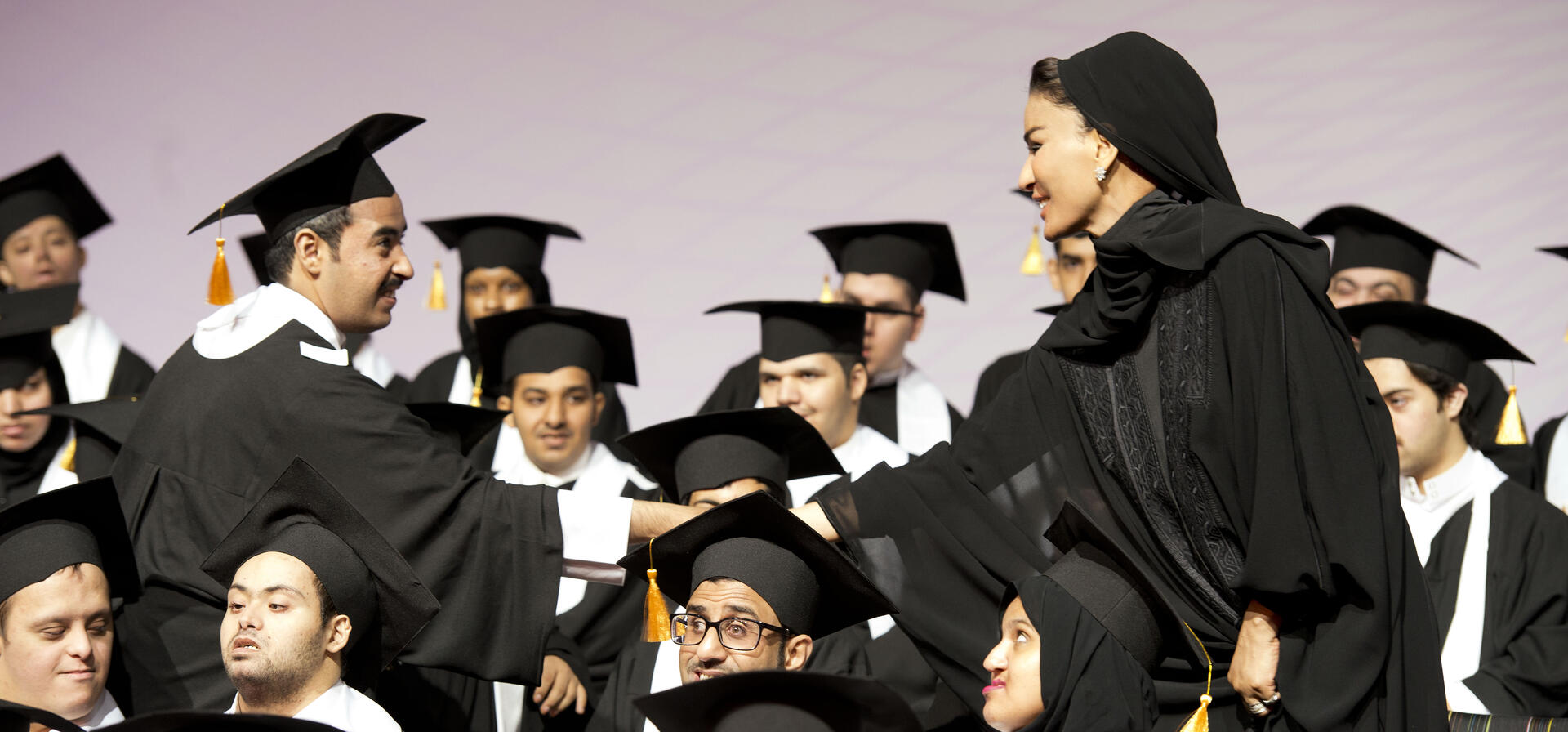 HH Sheikha Moza Witnesses Shafallah Center Graduation Ceremony