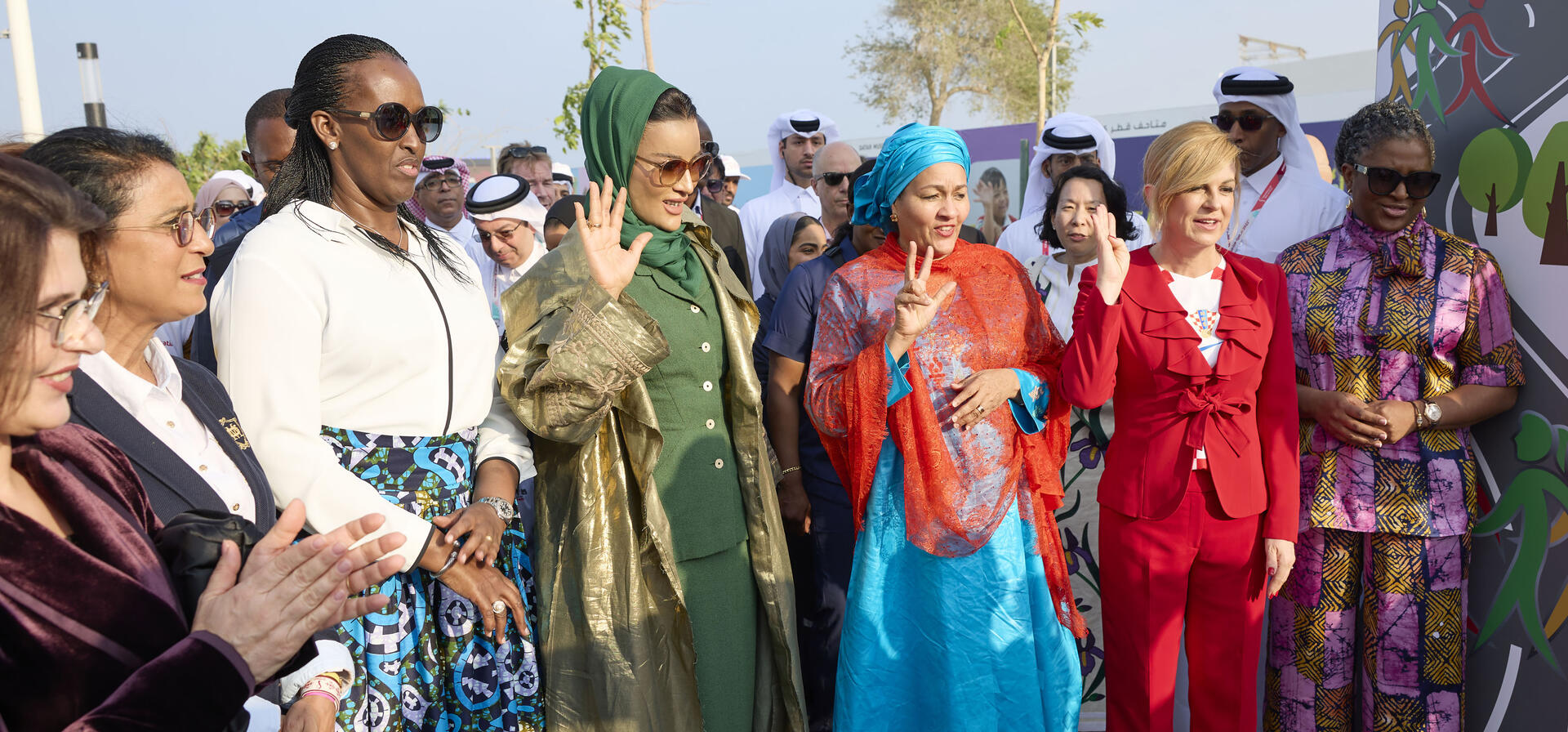 Her Highness attends the closing event for Education Above All’s  SDG Pavilion