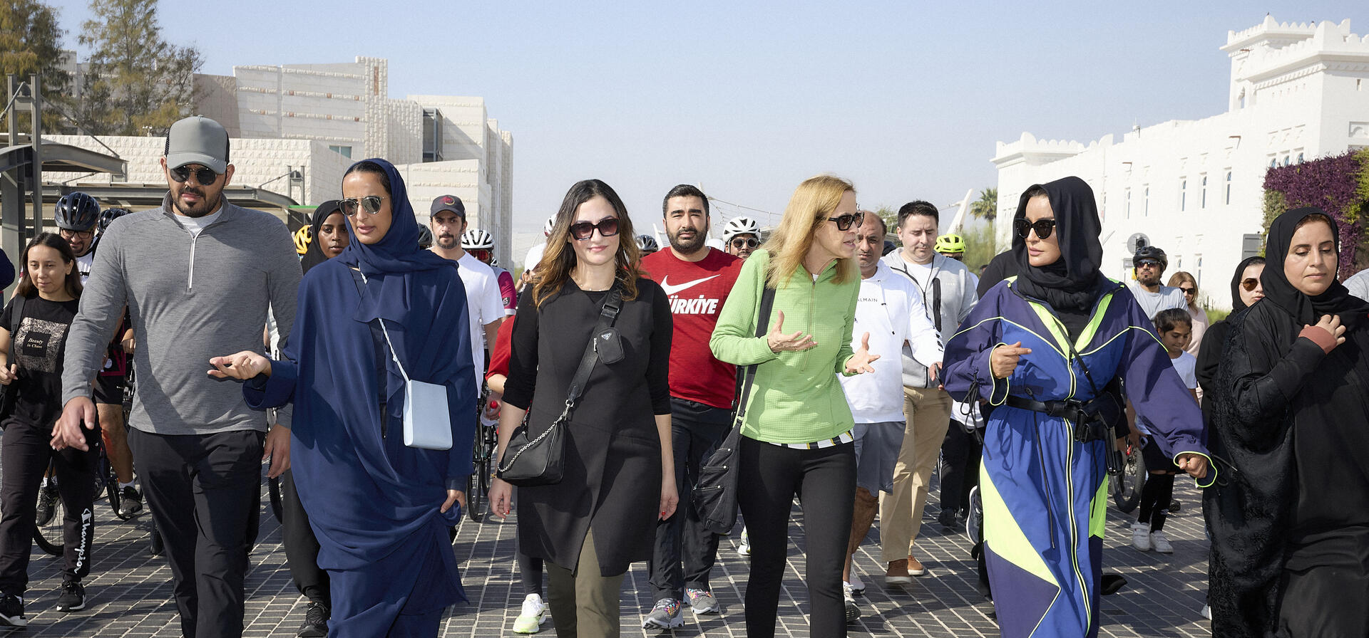 Her Highness walks in Solidarity with Turkiye -Syria Earthquake Victims