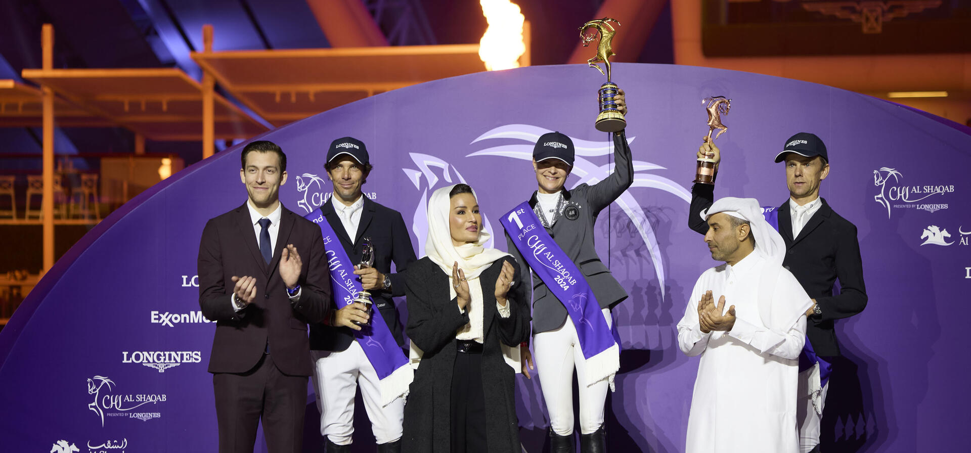 Her Highness crowns winners of CSI5 CHI Al Shaqab - Grand Prix 2024