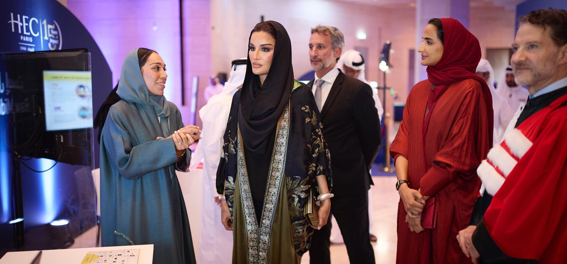 صاحبة السمو تشهد حفل الذكرى السنوية الخامسة عشرة لتأسيس جامعة HEC Paris  في الدوحة
