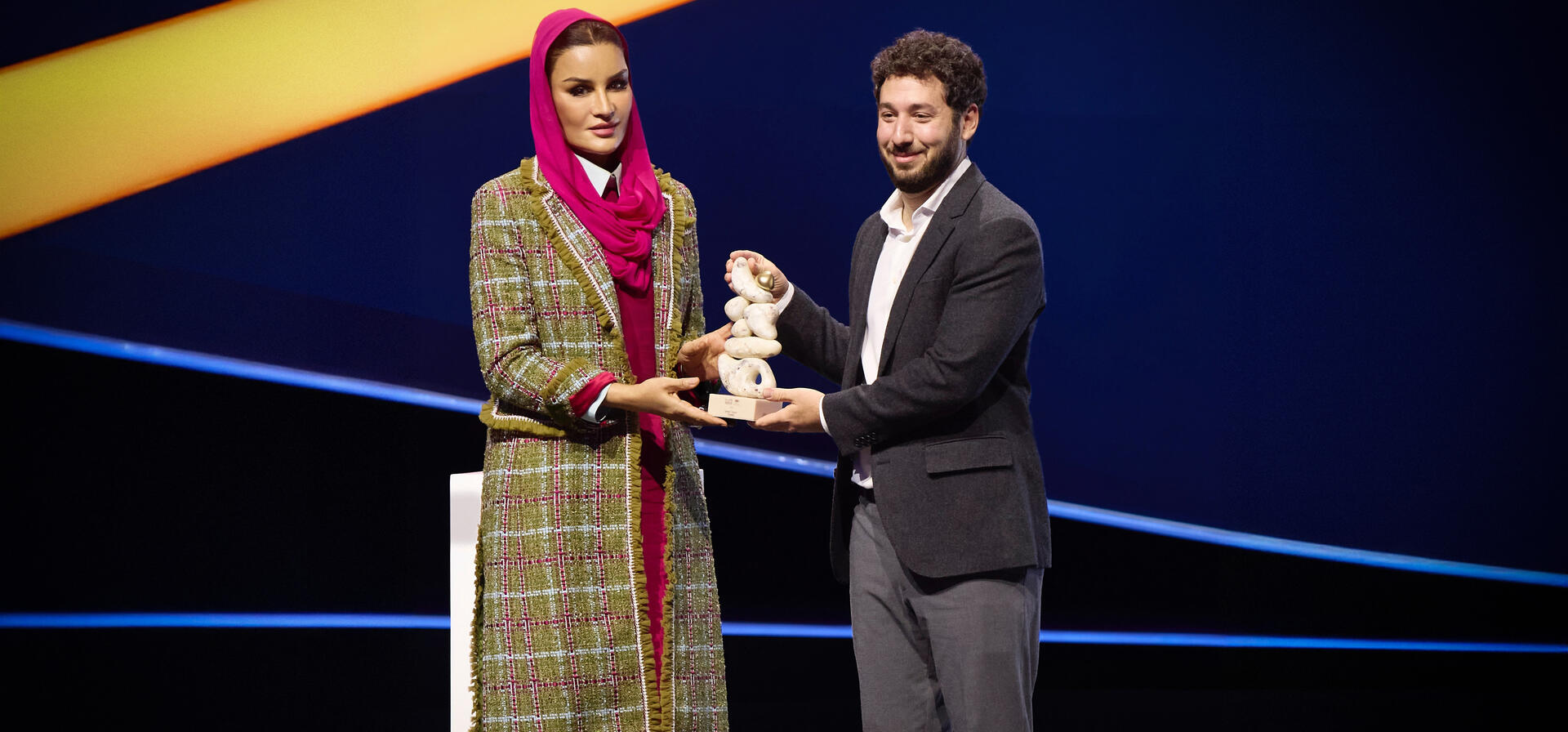 صاحبة السمو تكرم الفائزين بجائزة "وايز" للتعليم