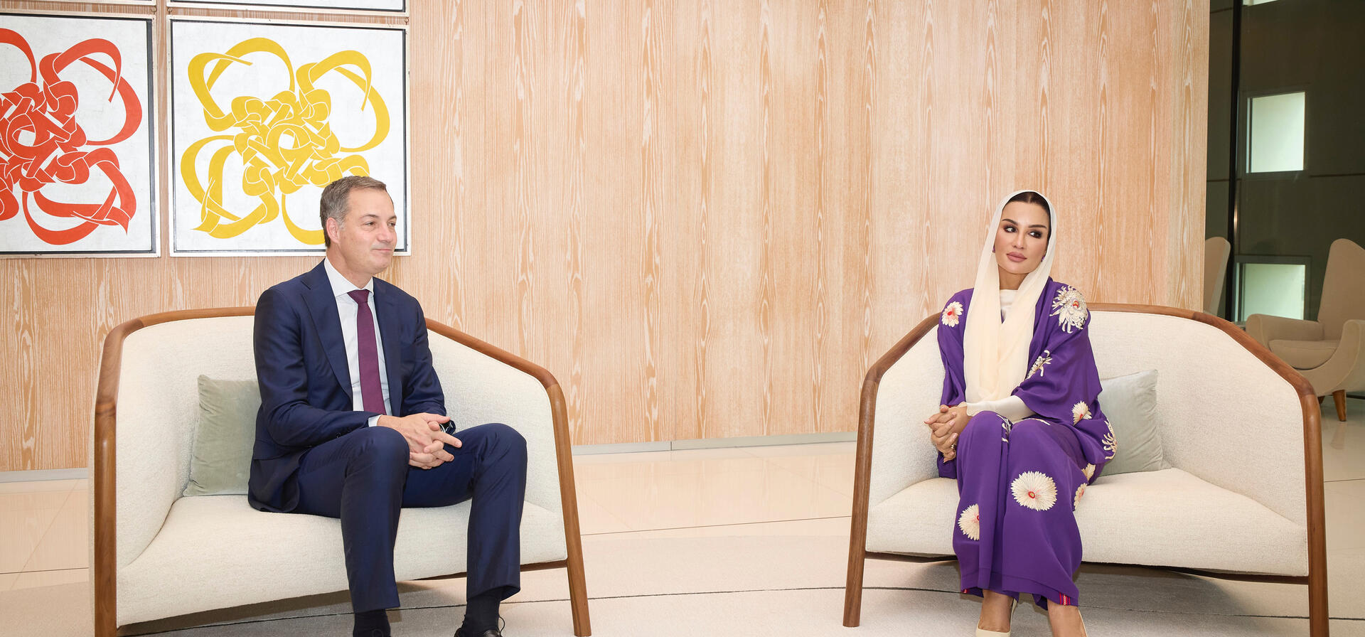 Her Highness meets with Administrator of the United Nations Development Programme