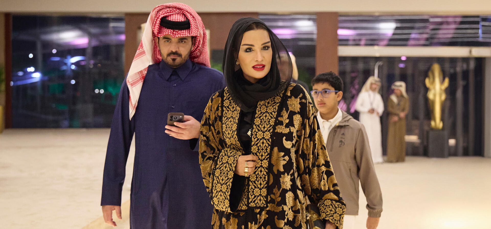 Her Highness attends the opening tour competitions of the HH The Father Amir Prix