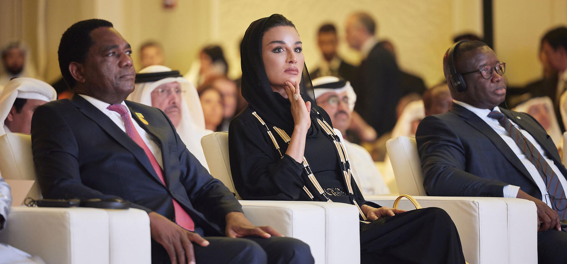 Her Highness Attends The Opening Of Earthna’s Inaugural Summit 
