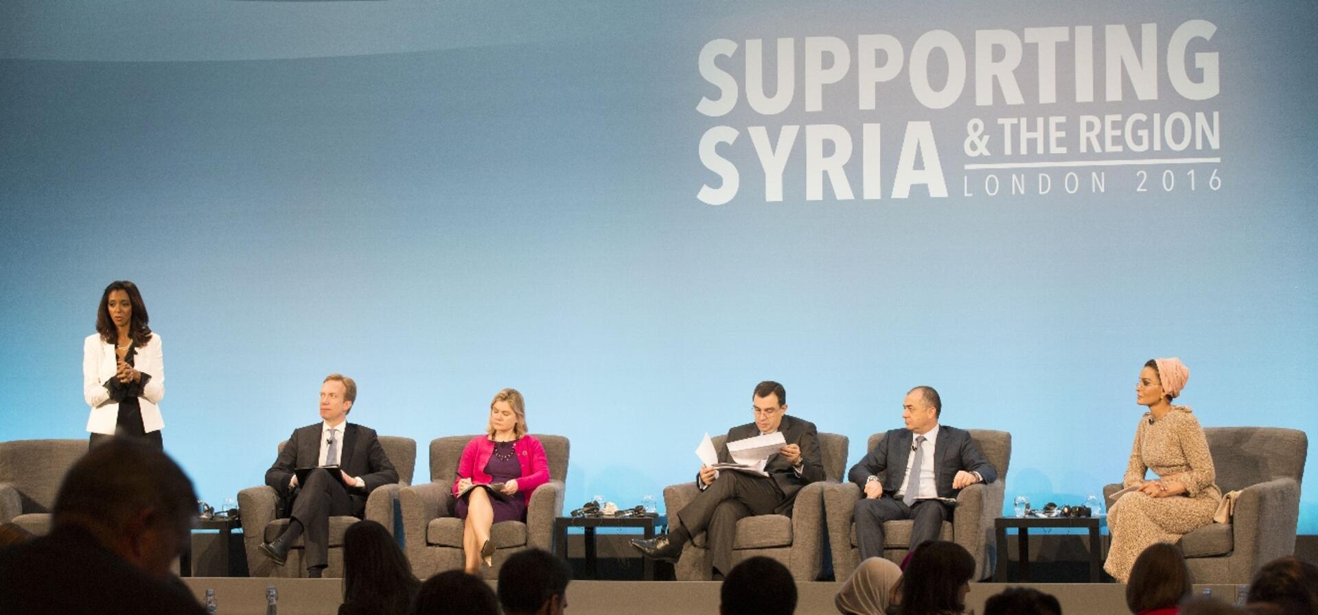 HH Sheikha Moza Participates in Education Side Event 