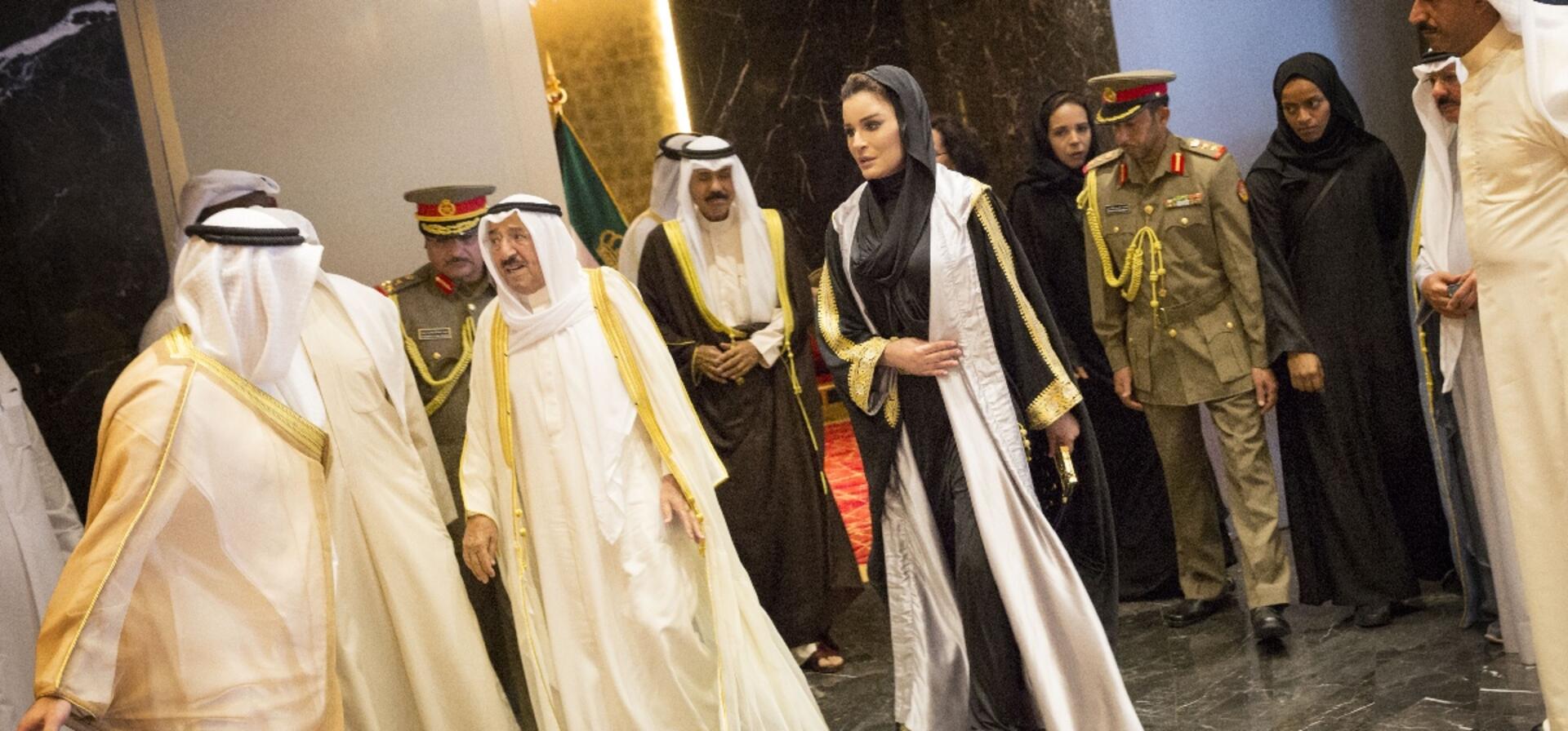 HH Sheikha Moza atends opening of Jabir Al Ahmed Cultural Centre in Kuwait