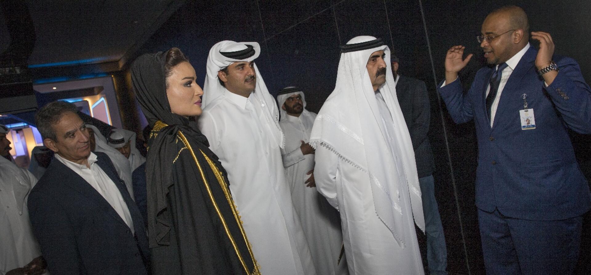 HH Sheikha Moza attends AL Jazeera's 20th Anniversary celebration