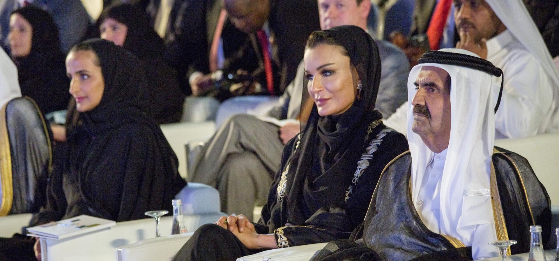 HH the Father Amir and HH Sheikha Moza attend Qatar Foundation Convocation 2018