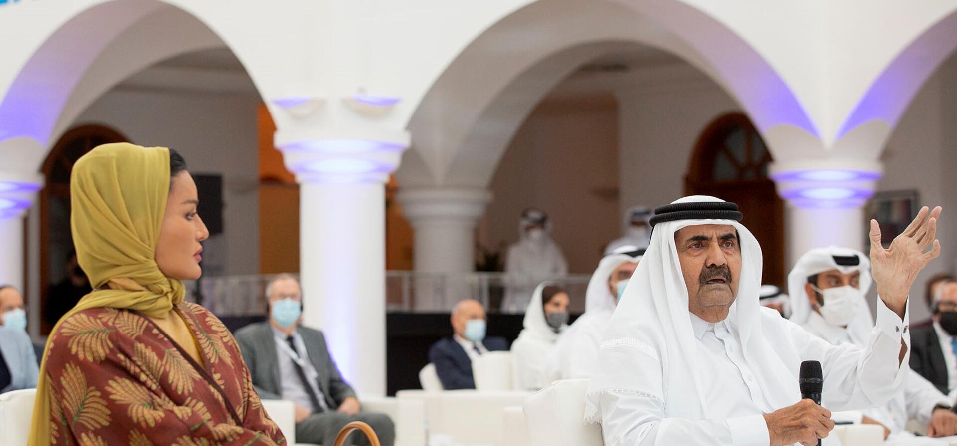 Their Highnesses attend HBKU 10th anniversary celebration