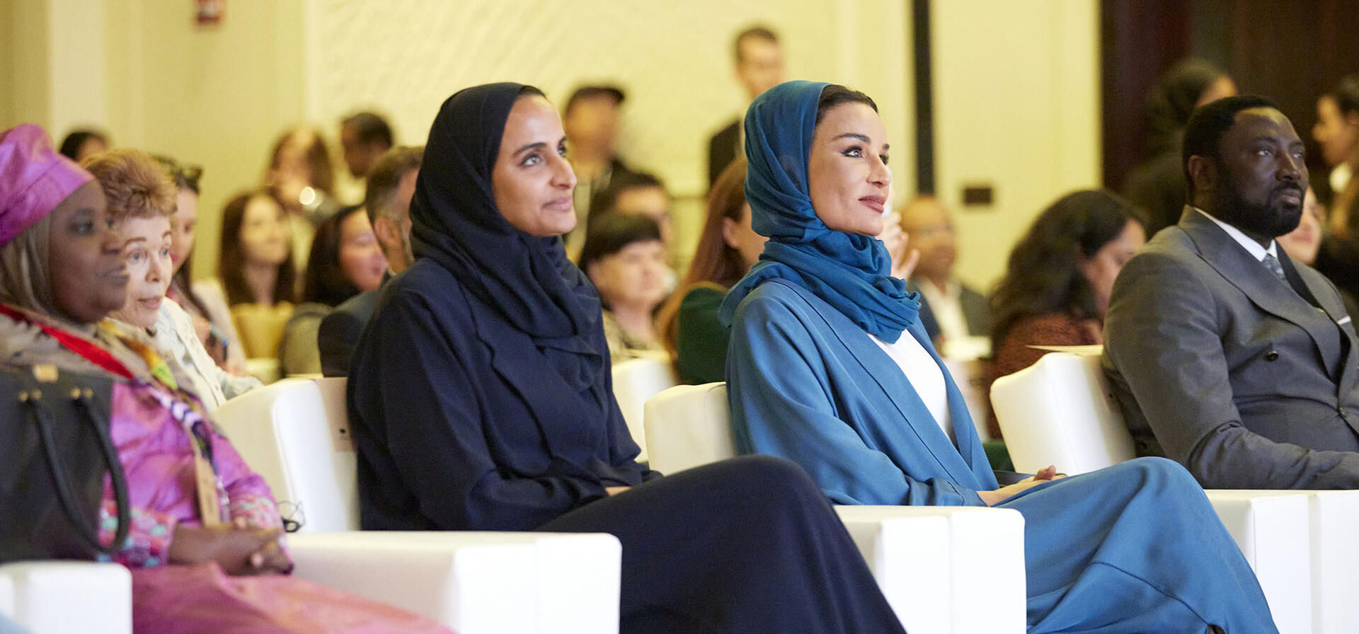 Her Highness Attends Closing Ceremony Of Qf’s Earthna Summit