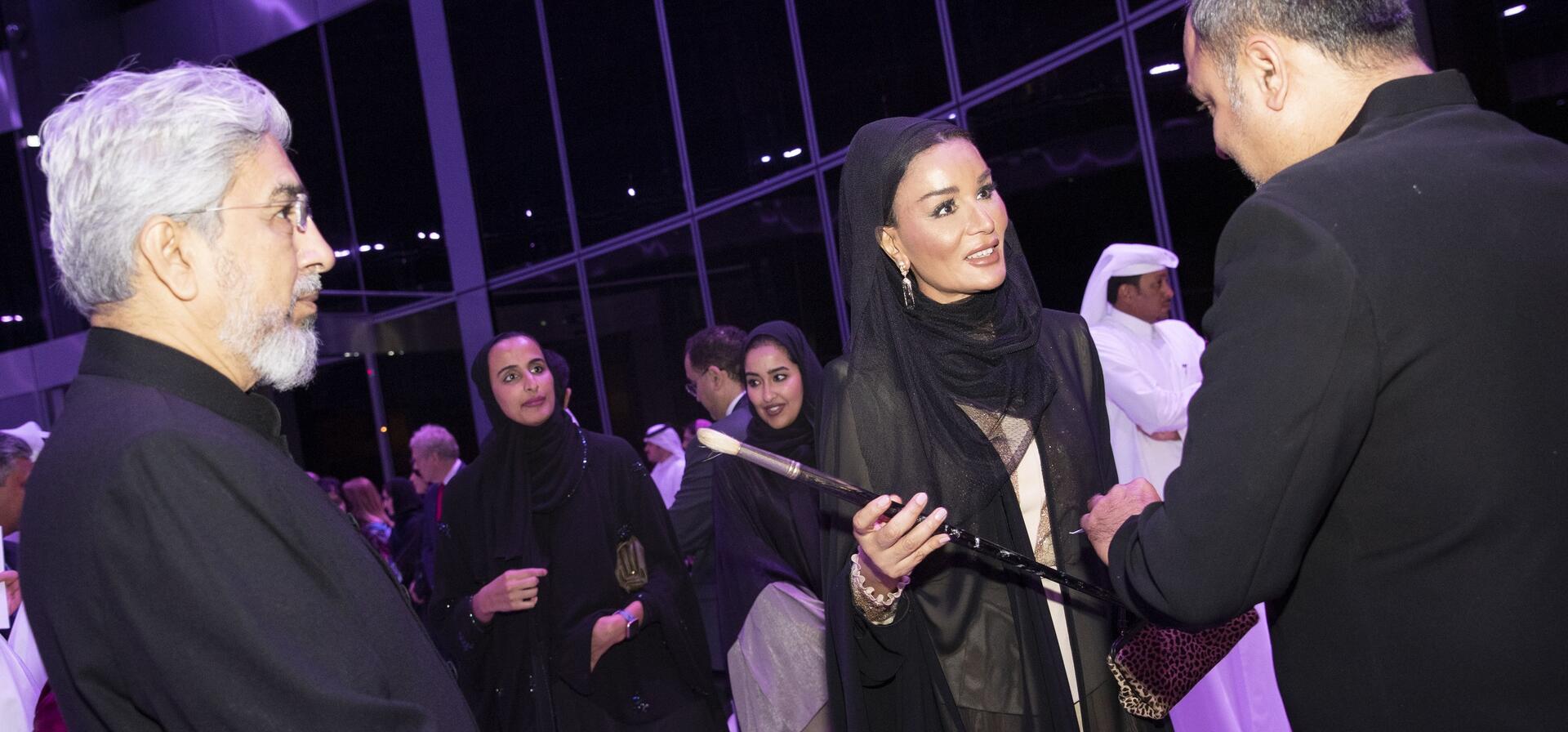 صاحبة السمو تكشف عن آخر عمل فني لمقبول حسين