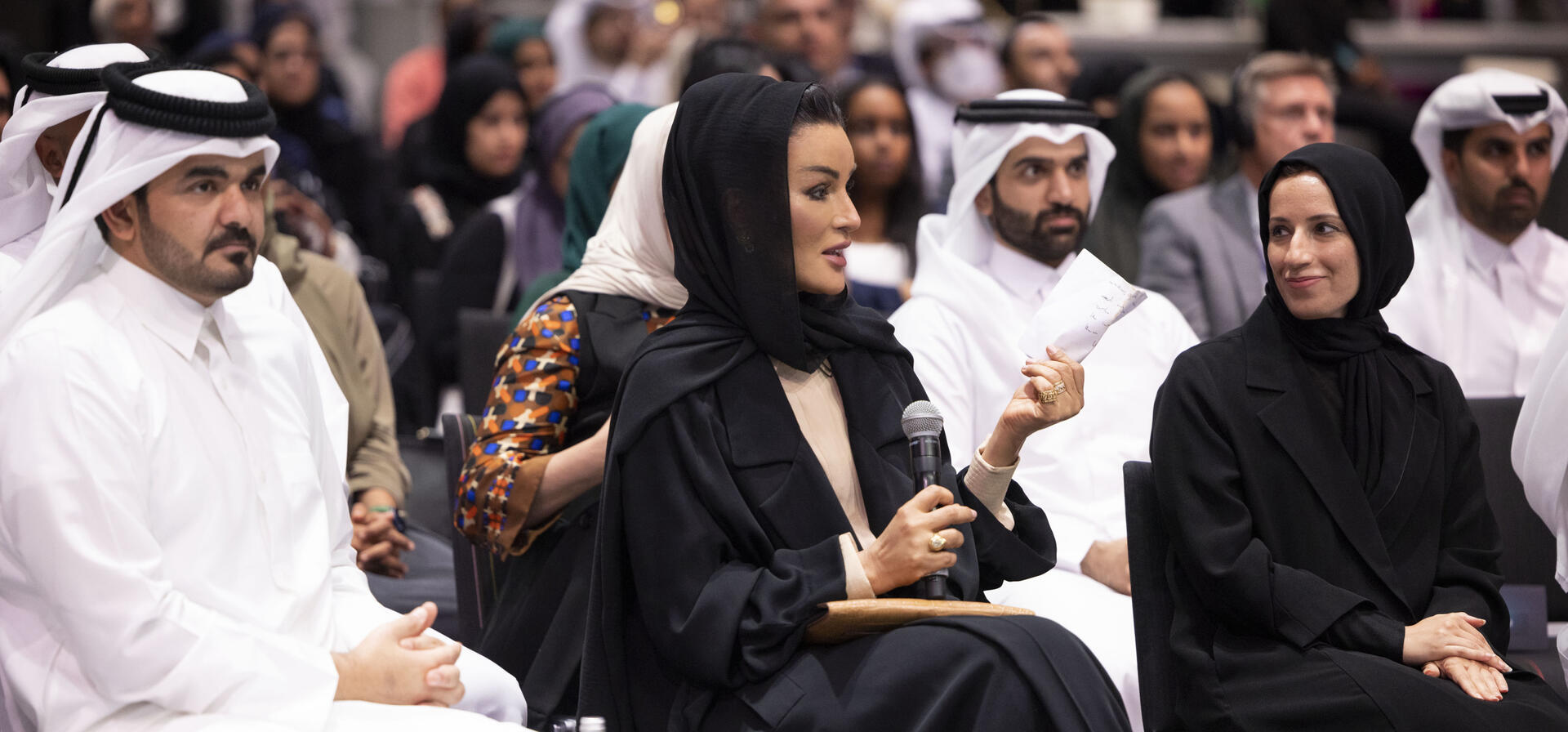 Her Highness Attends The First QF Alumni Reunion