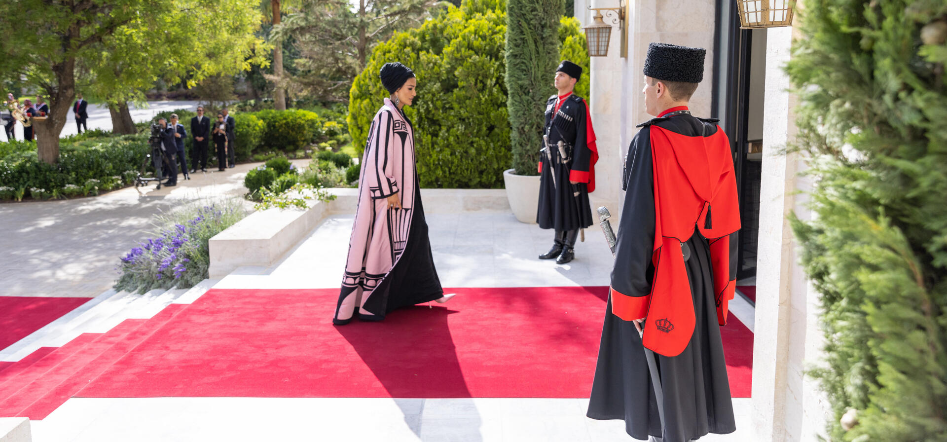 HH attends the wedding ceremony of the Jordanian Heir Apparent