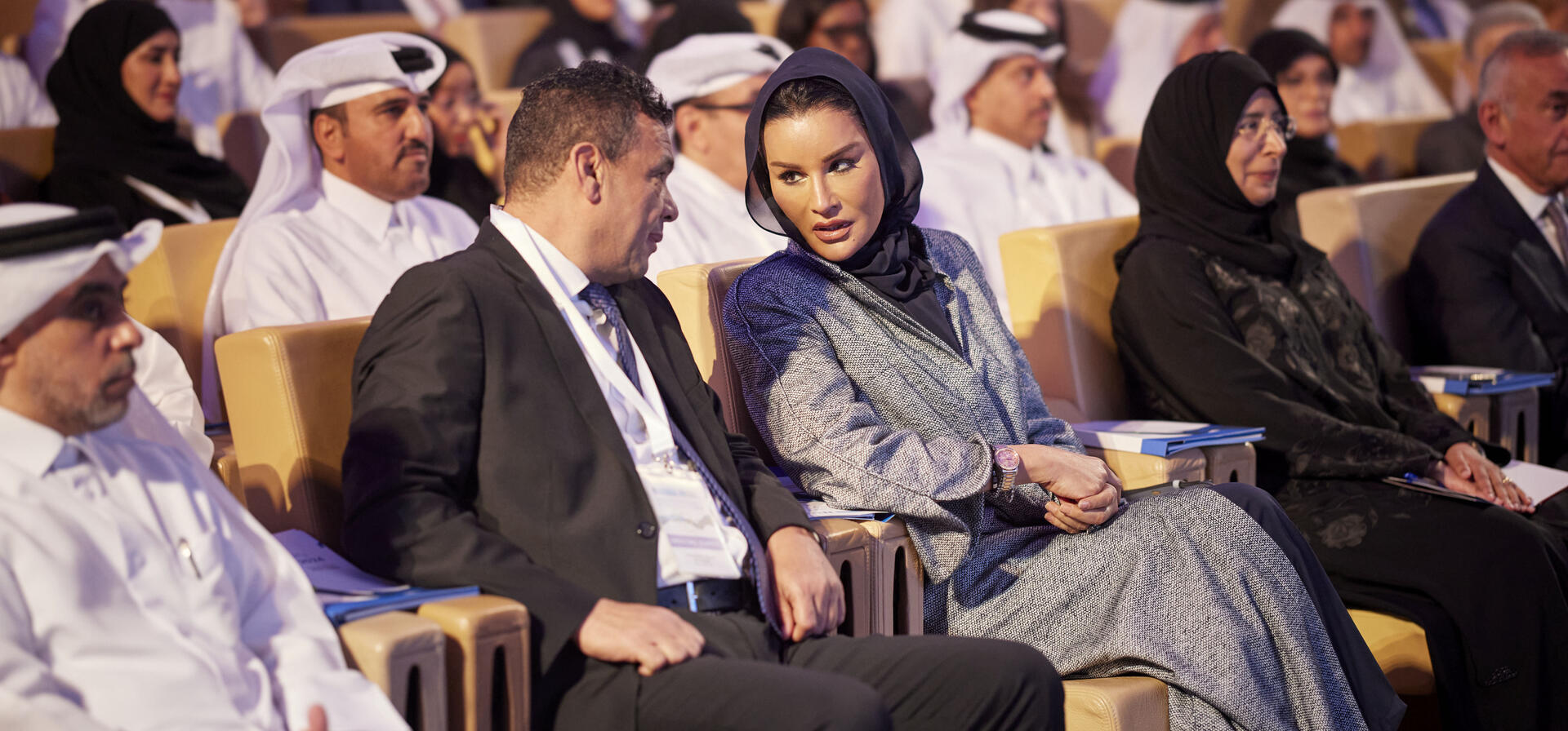 صاحبة السمو تشهد افتتاح منتدى الشرق الأوسط للجودة والسلامة في الرعاية الصحية