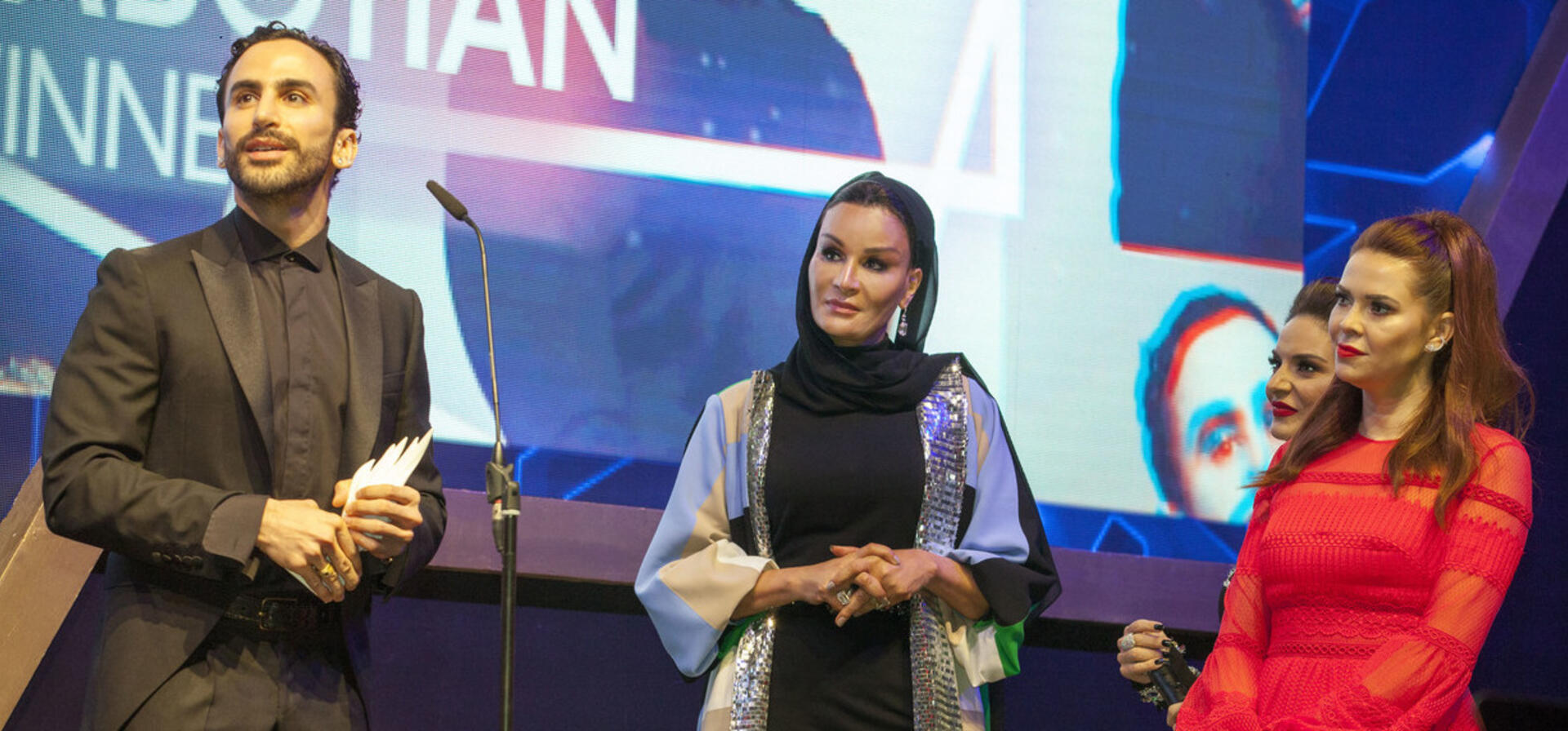 صاحبة السمو تحضر حفل النسخة الأولى لجائزة فاشن ترست العربية