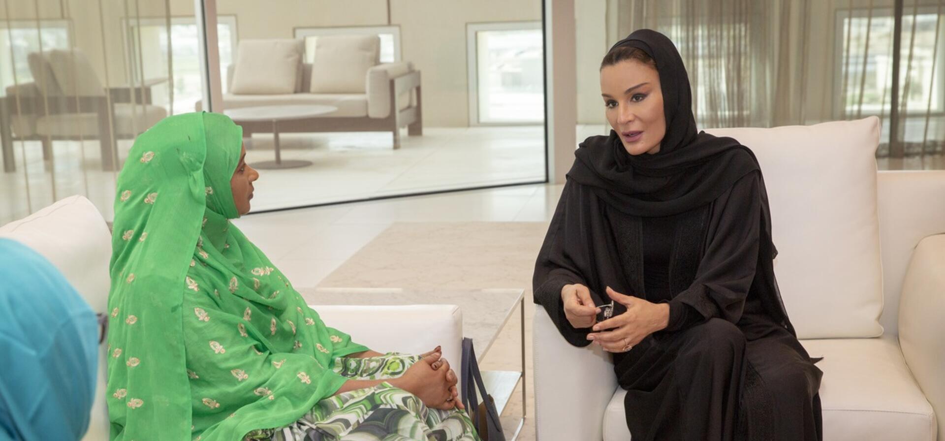 صاحبة السمو تجتمع برئيسة المجلس الفيدرالي الأثيوبي