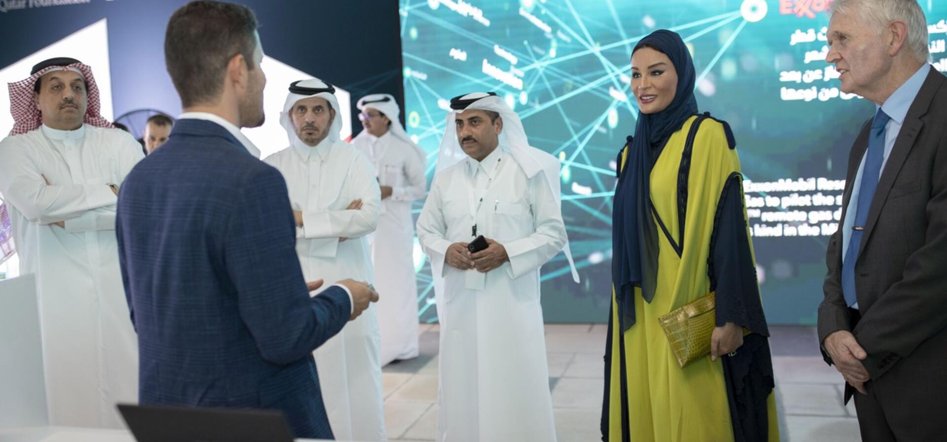 HH Sheikha Moza attends 'Catalyzing The Future' QSTP celebration