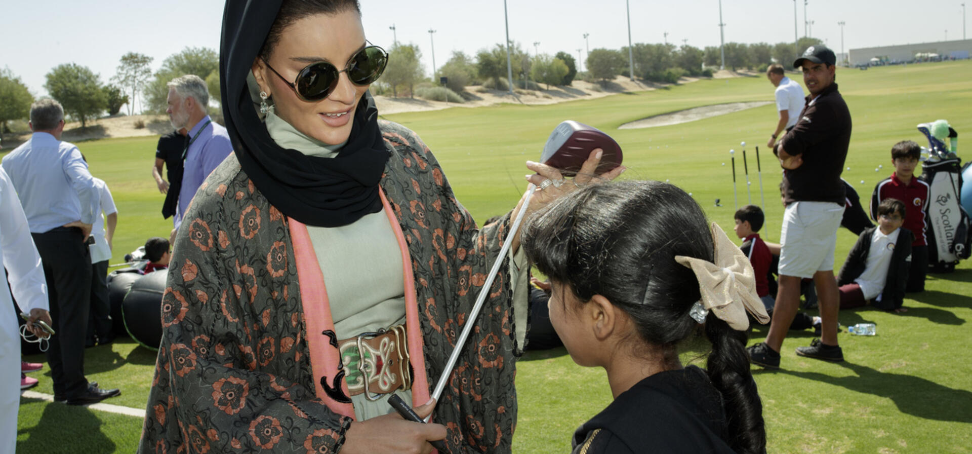 HH Sheikha Moza opens Education City Golf Club