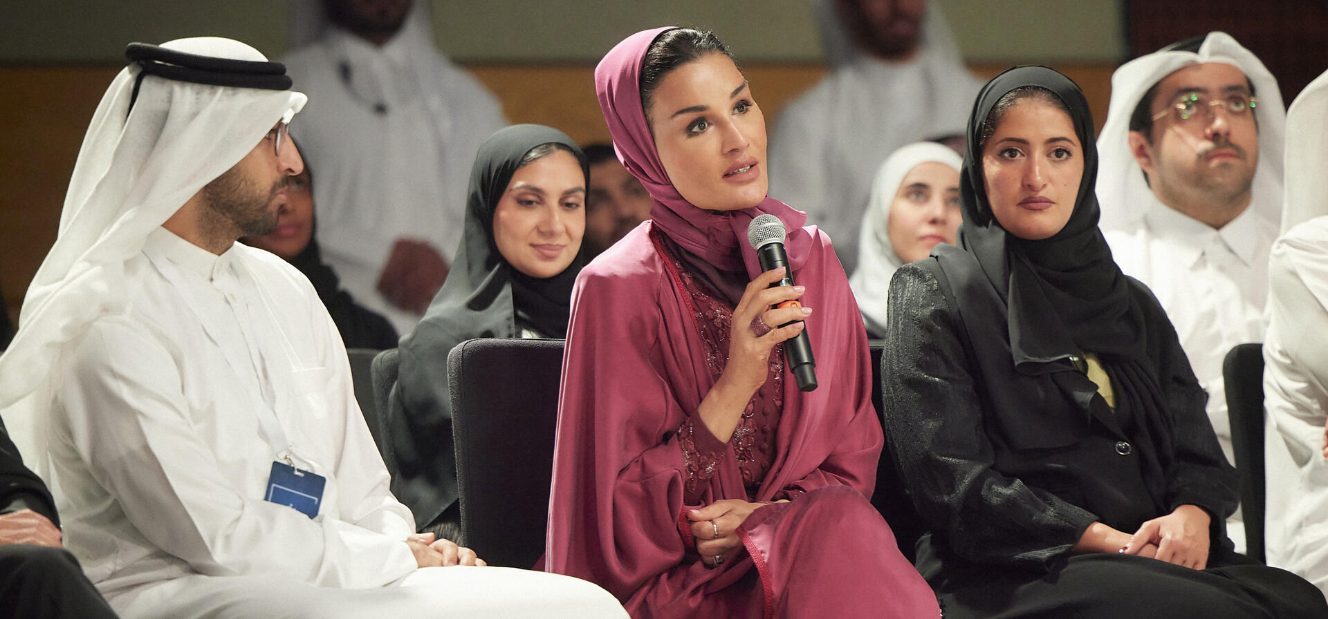 Her Highness attends QF's Annual Alumni Forum