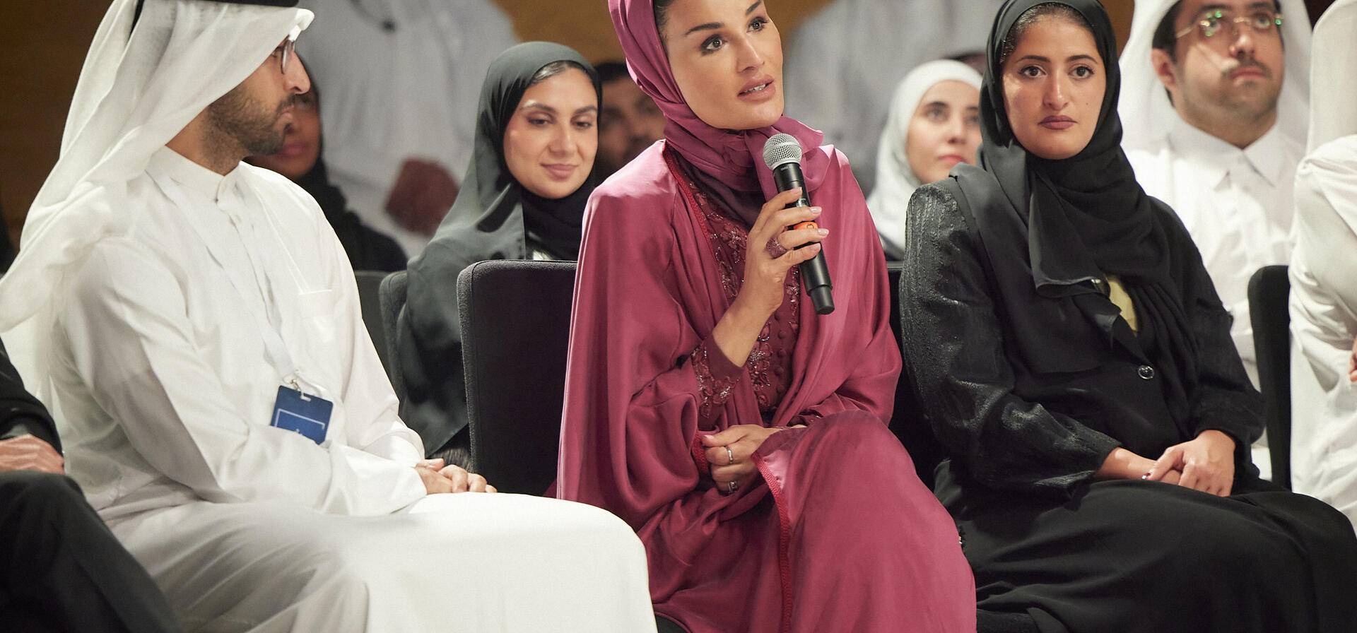 Her Highness attends QF's Annual Alumni Forum