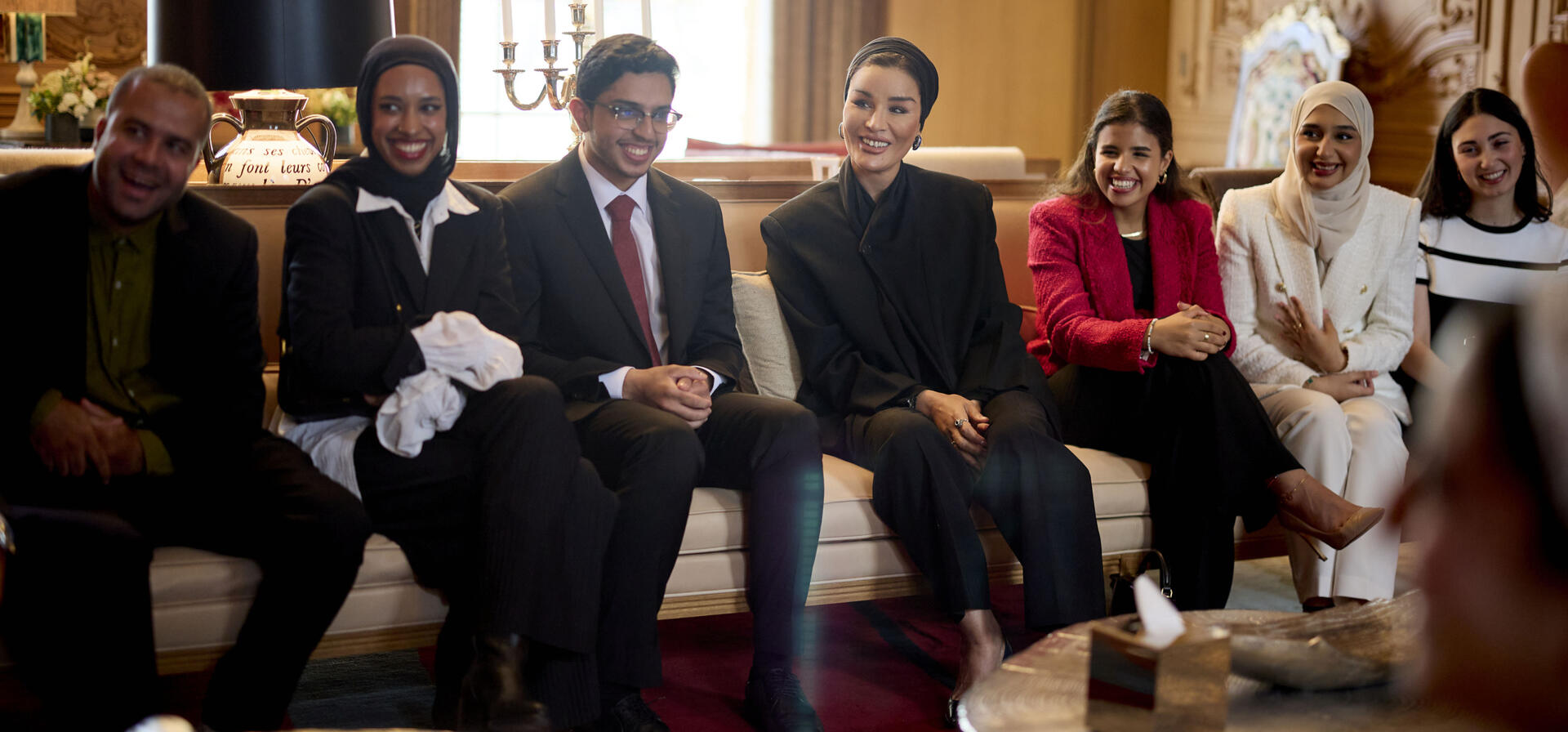 Her Highness Meets QF Alumni in The US