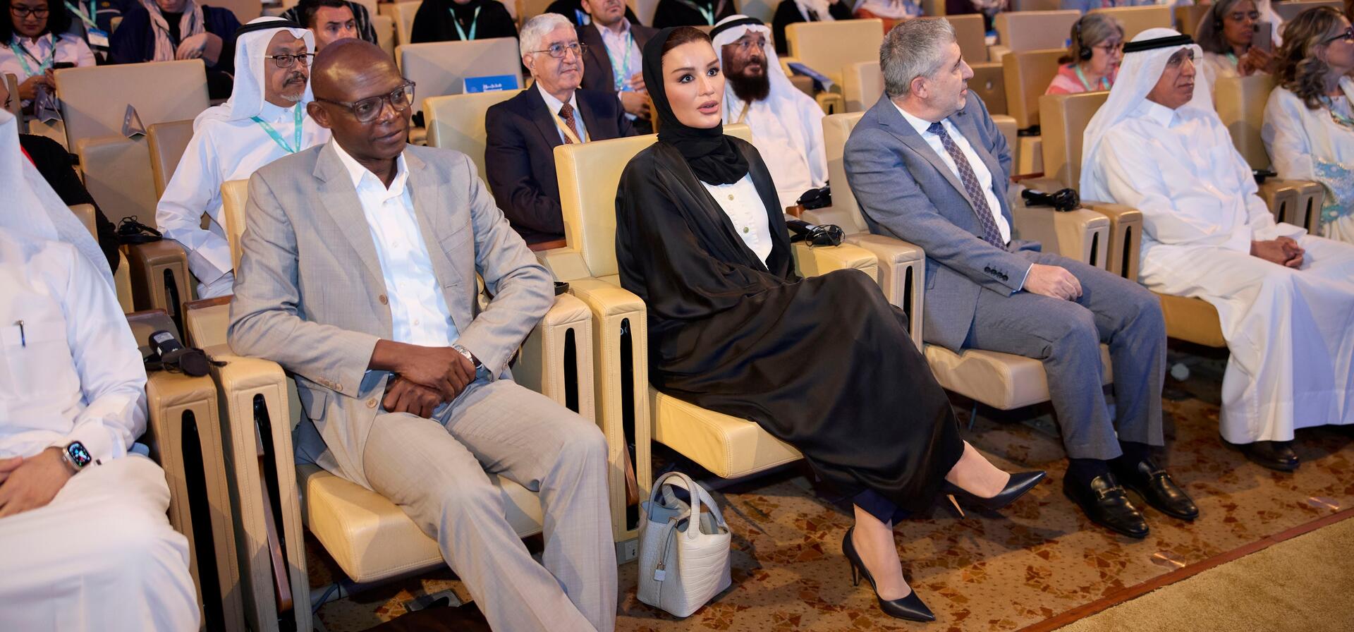 صاحبة السمو تشهد افتتاح المؤتمر العالمي للأخلاقيات الطبية والحيوية السابع عشر