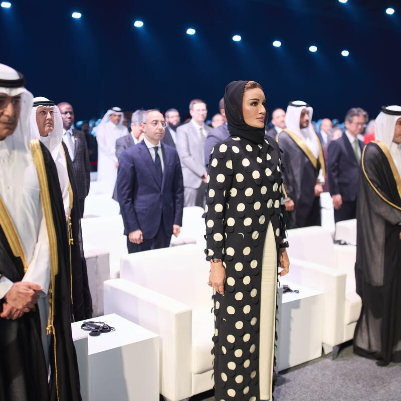 صاحبة السمو الشيخة موزا بنت ناصر تشهد حفل تكريم خريجي مؤسسة قطر 2025