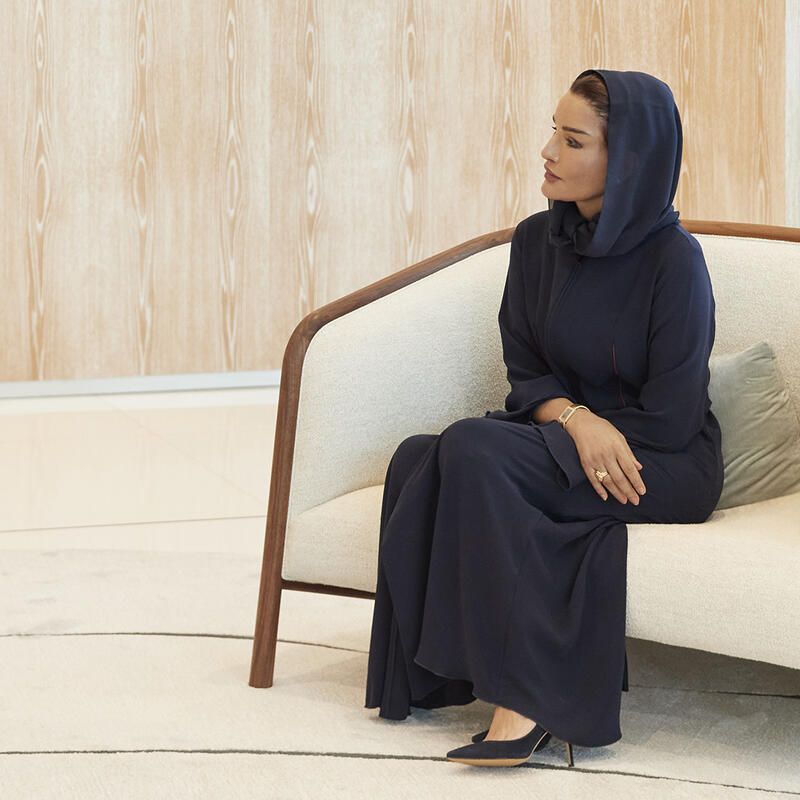 Her Highness meets with UN Under-Secretary-General for Humanitarian Affairs and Emergency Relief Coordinator