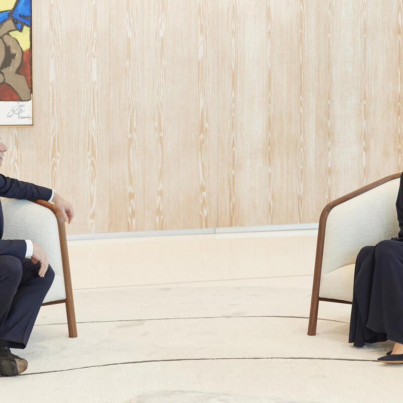 Her Highness meets with UN Under-Secretary-General for Humanitarian Affairs and Emergency Relief Coordinator