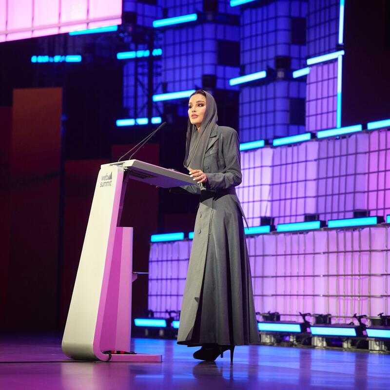 Her Highness Addresses Web Summit Qatar 2026