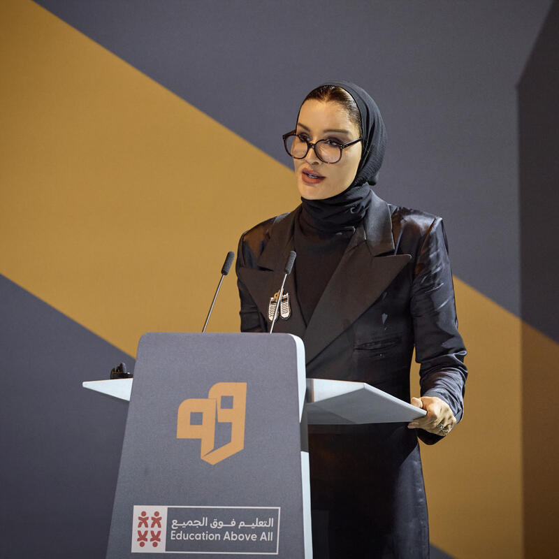 صاحبة السمو تحتفي بالذكرى الخامسة لليوم الدولي لحماية التعليم من الهجمات 