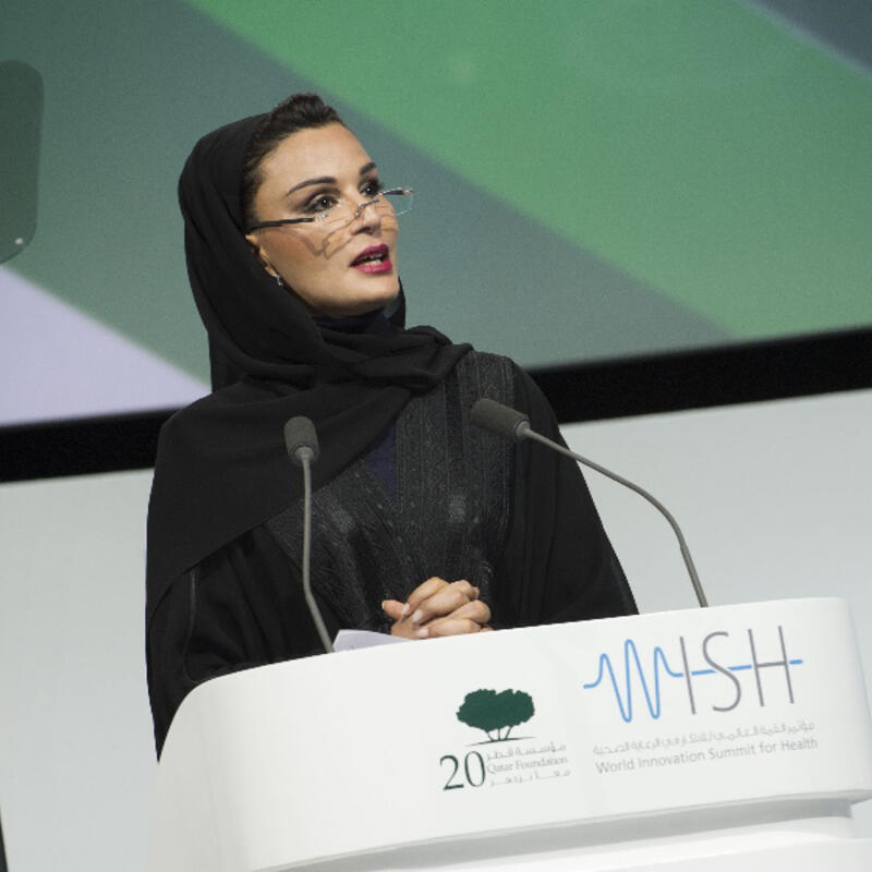 HH Sheikha Moza opens the World Innovation Summit for Health (WISH)