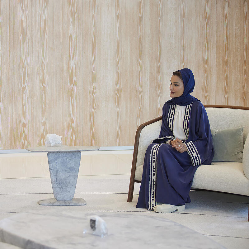 صاحبة السمو تجتمع بحرم فخامة رئيس جمهورية البرازيل