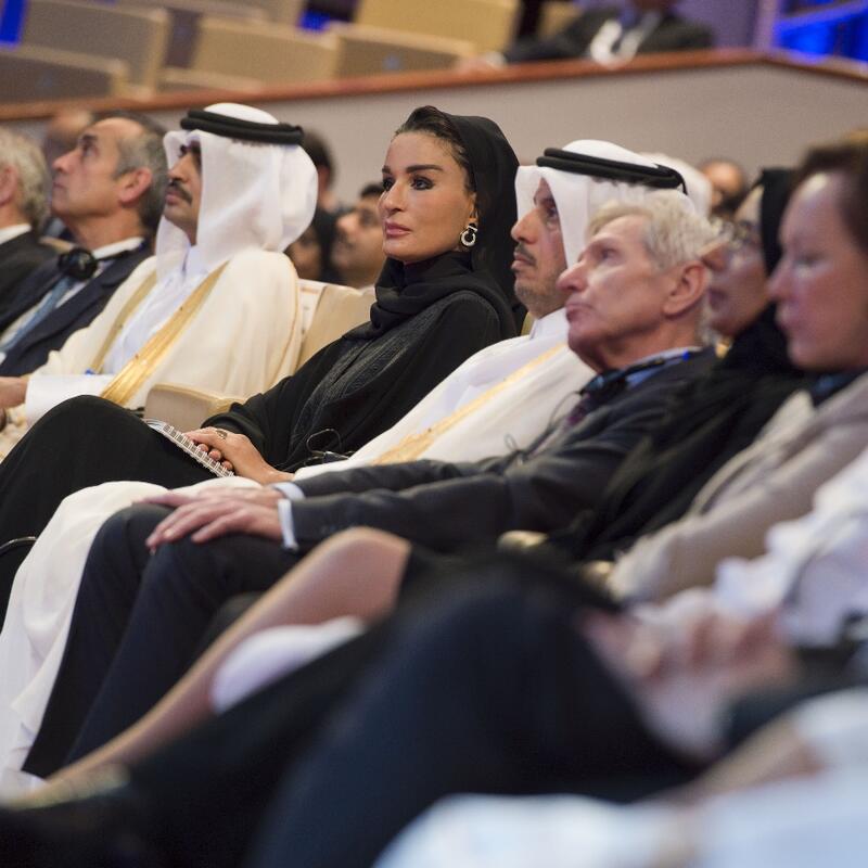 HH Sheikha Moza attends opening ceremony of Isqua Conference 2015
