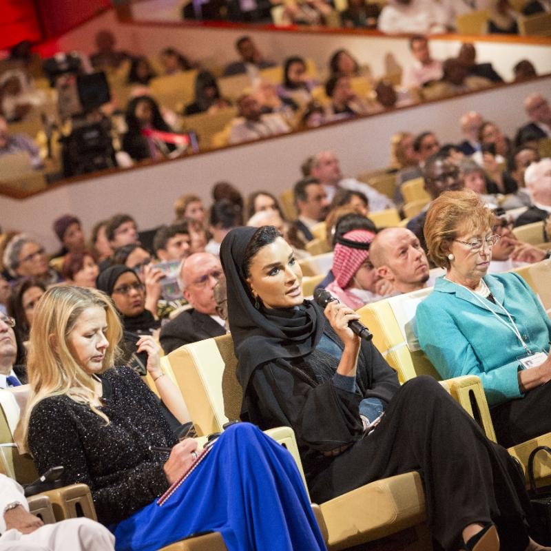 صاحبة السمو: "ضحايا العنف ليسوا أرقاما بل هم قصص لبشر نشعر بهم ونترابط معهم"
