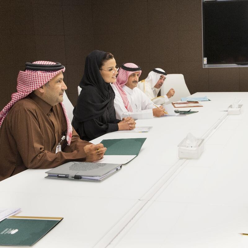 HH Sheikha Moza Meets Tunisian PM