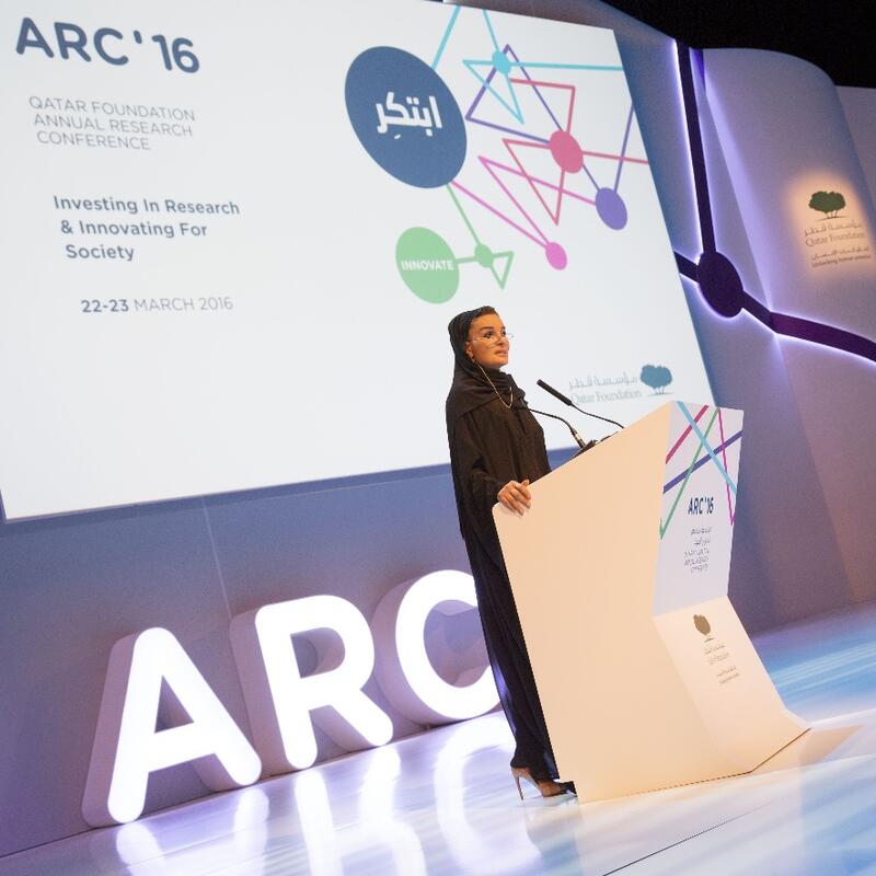 HH Sheikha Moza inaugurates the sixth edition of Qatar Foundation's annual research conference