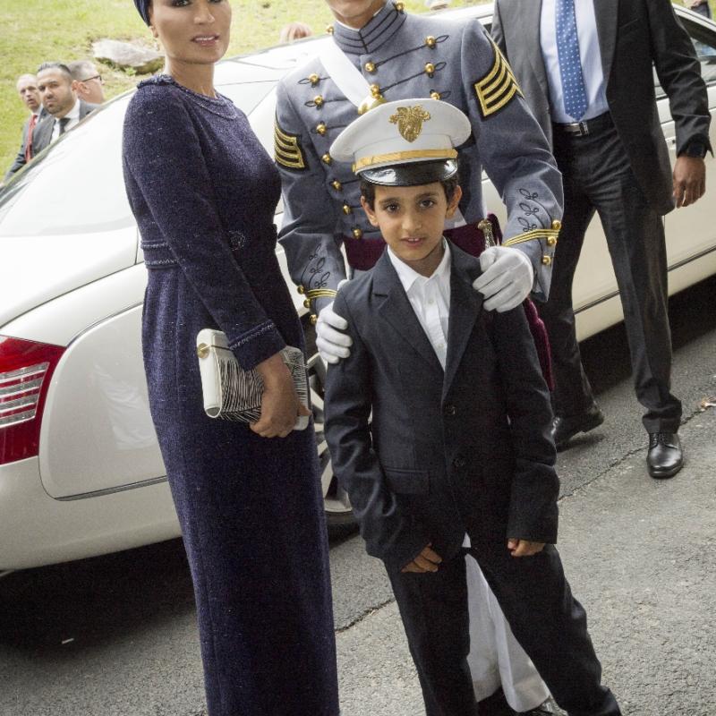 HH Sheikha Moza attends US Military Academy Graduation