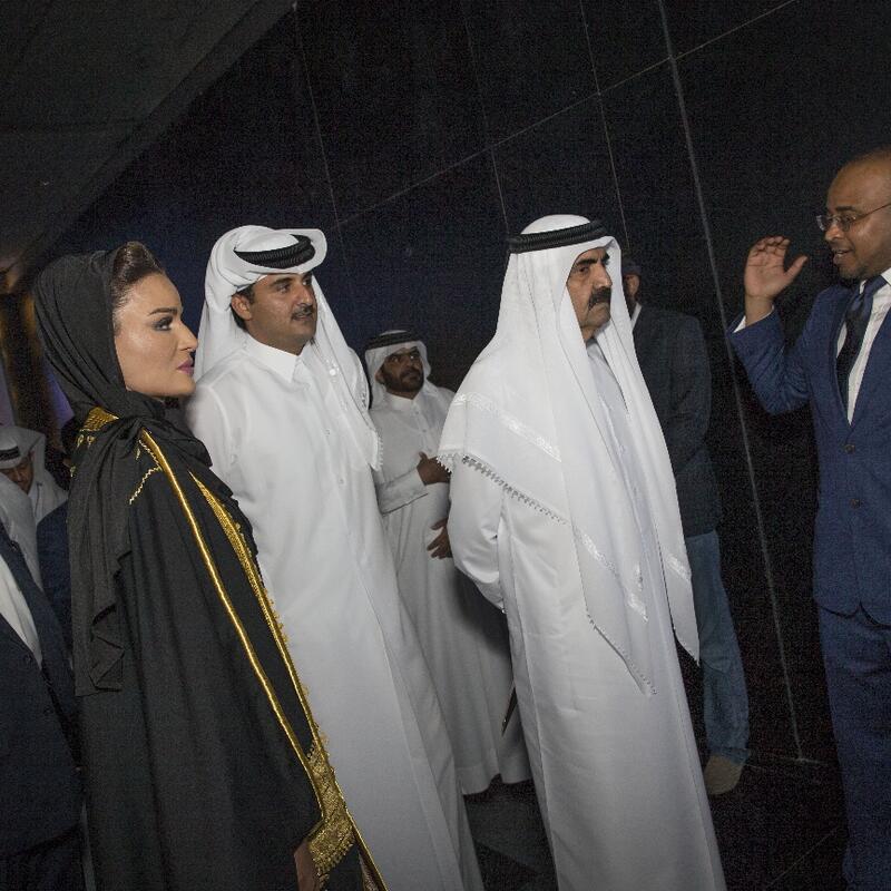 HH Sheikha Moza attends AL Jazeera's 20th Anniversary celebration