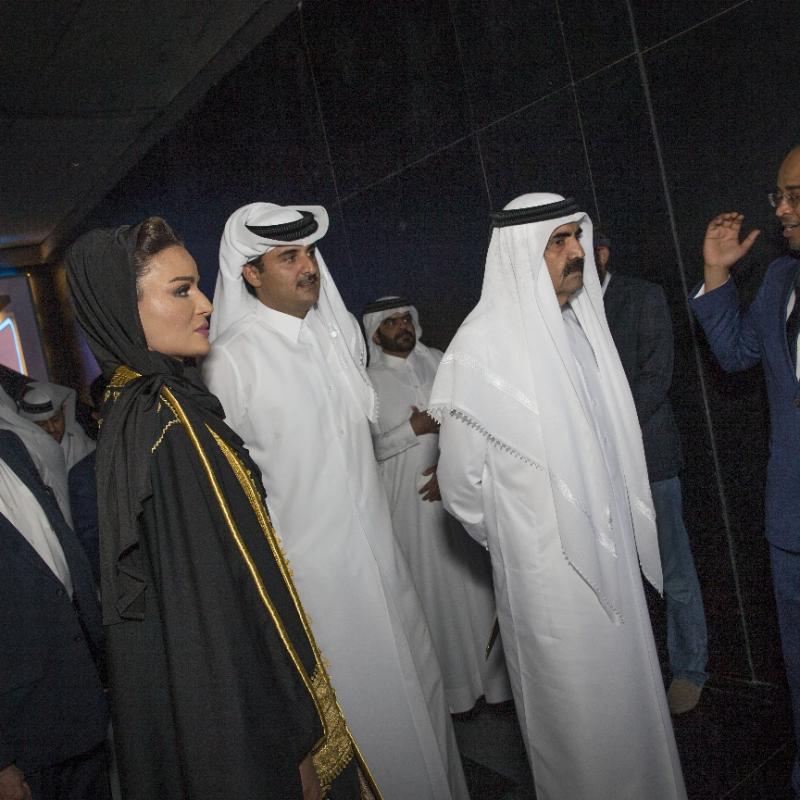 HH Sheikha Moza attends AL Jazeera's 20th Anniversary celebration