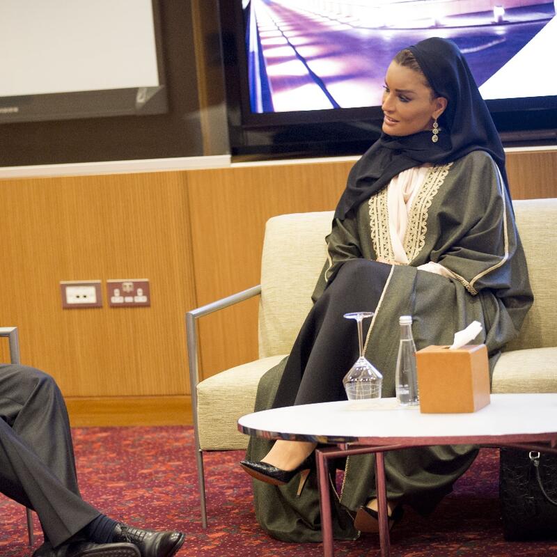 HH Sheikha Moza Meets President of United Nations General Assembly