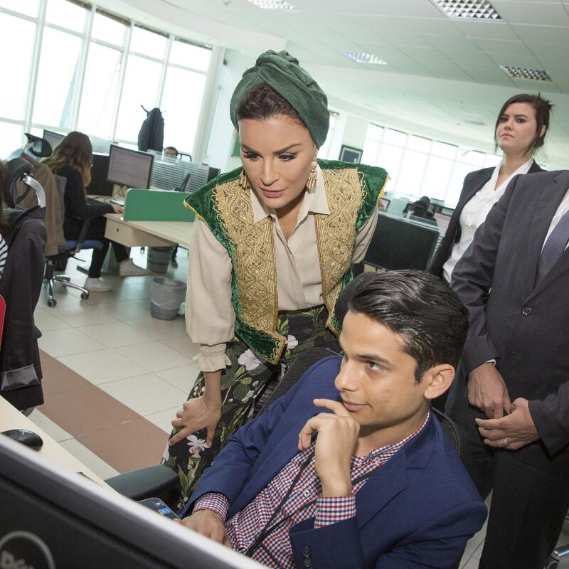 صاحبة السمو تزور شركة فيرماق وتلتقي وزير تكنولوجيا الاتصال والاقتصاد الرقمي التونسي