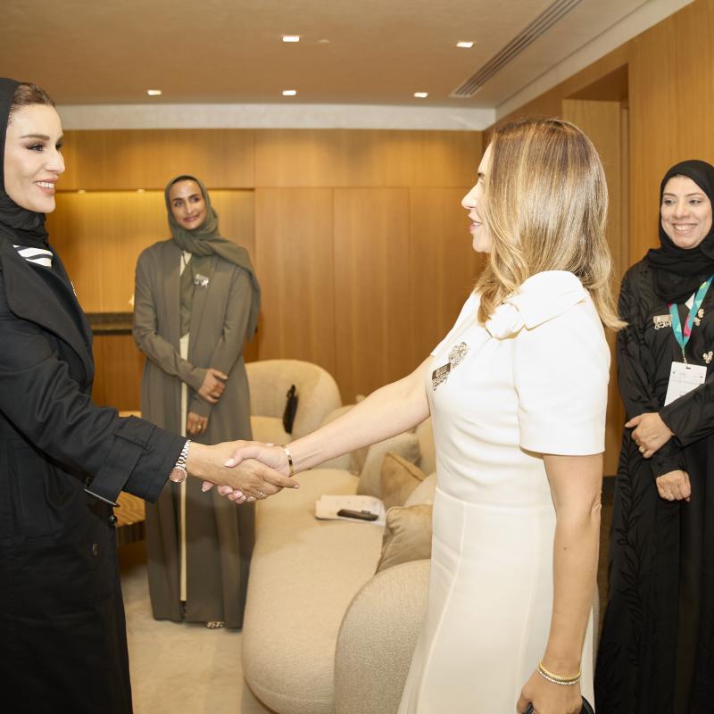 صاحبة السمو تجتمع بحرم رئيس وزراء مالطا