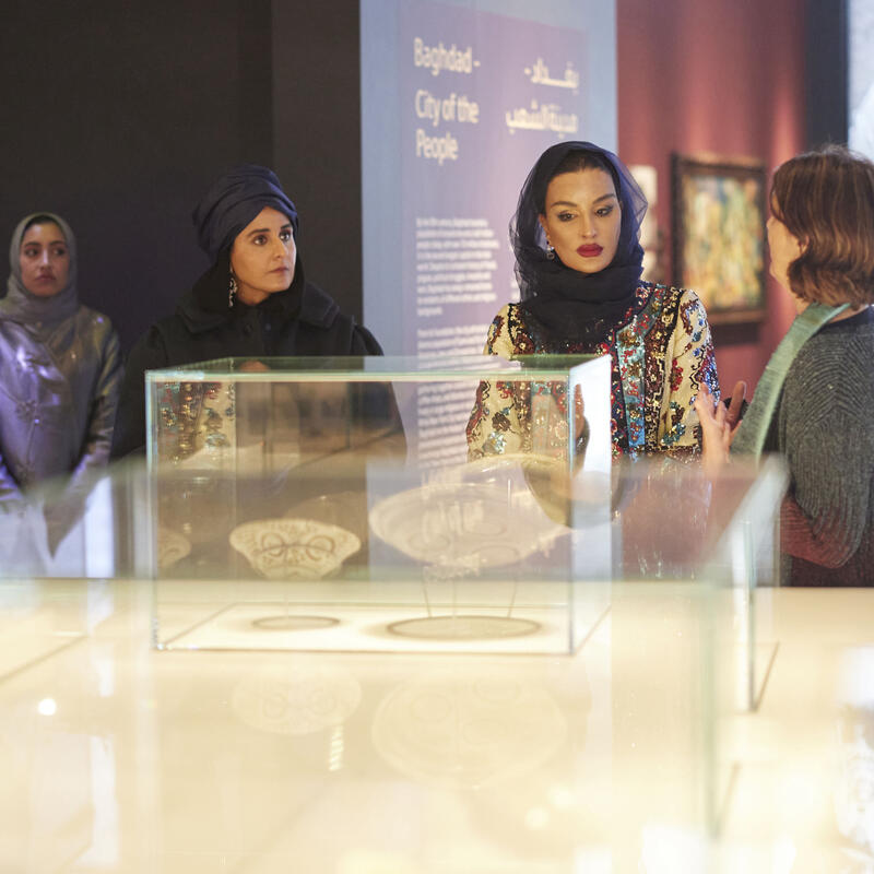 Her Highness opens the Exhibition Bagdad: Eye’s Delight at MIA