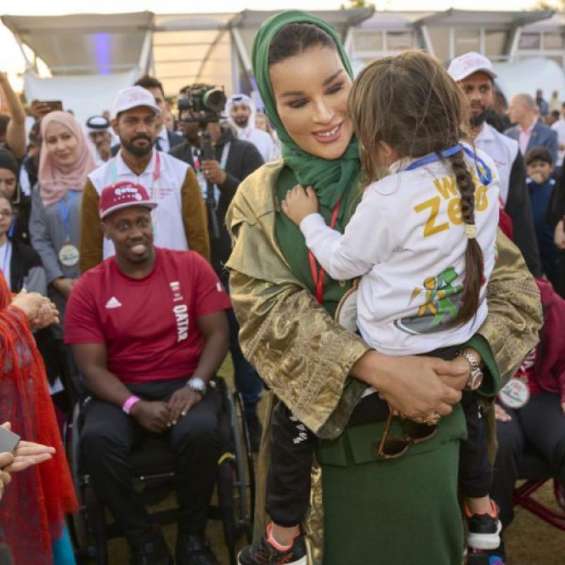 Her Highness attends the closing event for Education Above All’s  SDG Pavilion