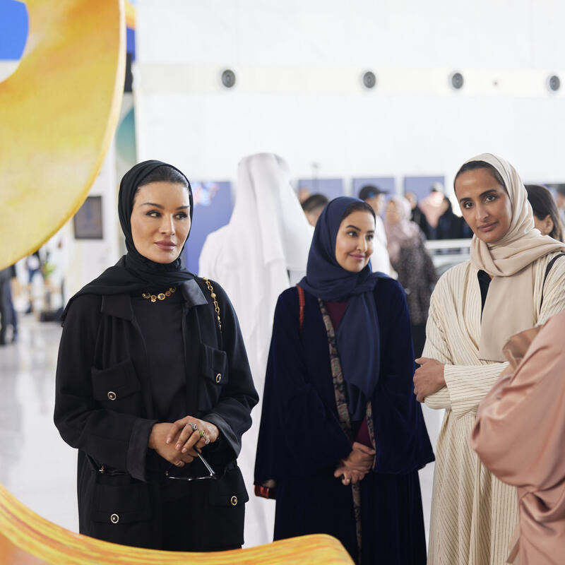 Her Highness Attends Opening Of The Tedinarabic Summit