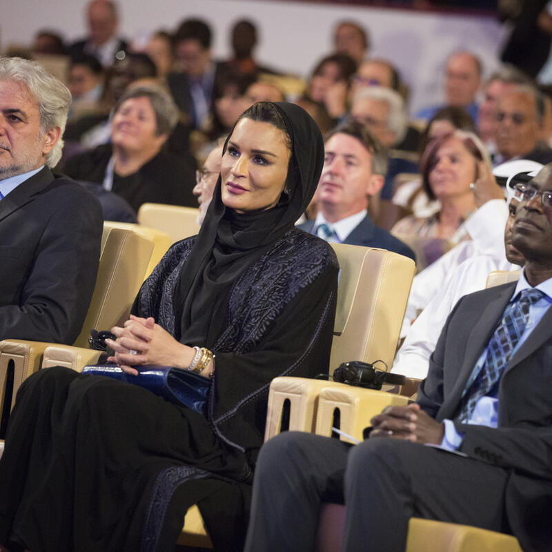 HH Sheikha Moza witnesses closing session of WISE 2017
